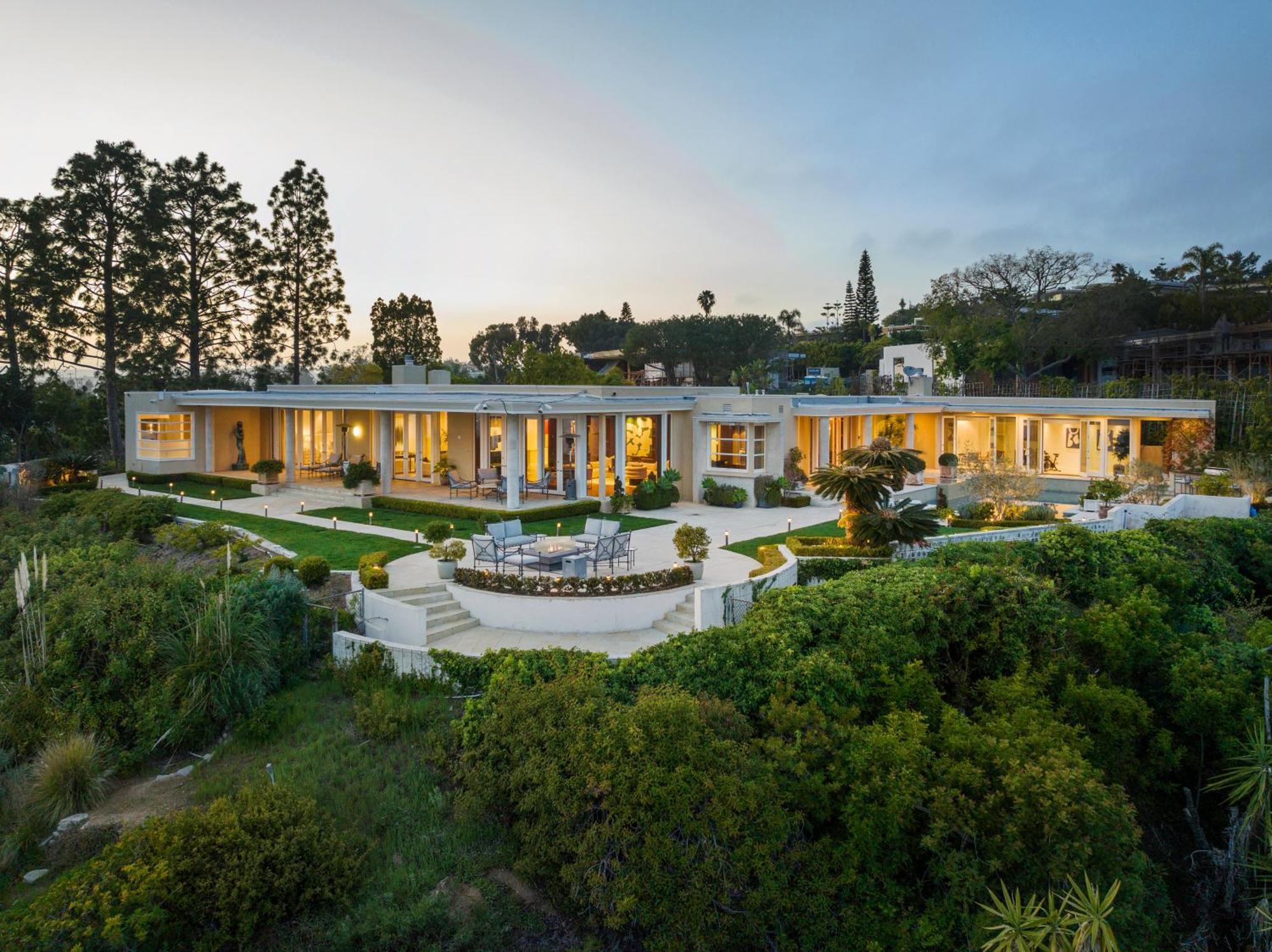 Trousdale Grand Villa Los Angeles Buitenkant foto